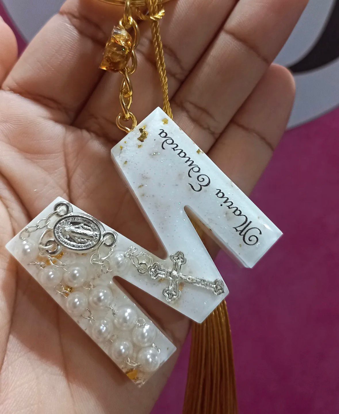 Chaveiro de letra