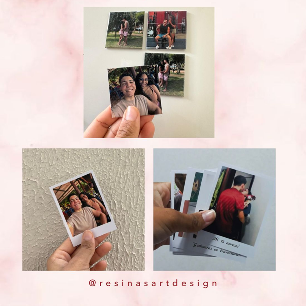 Polaroids + ímãs